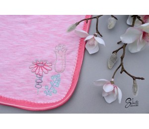 Stickserie - Abstract Flowers